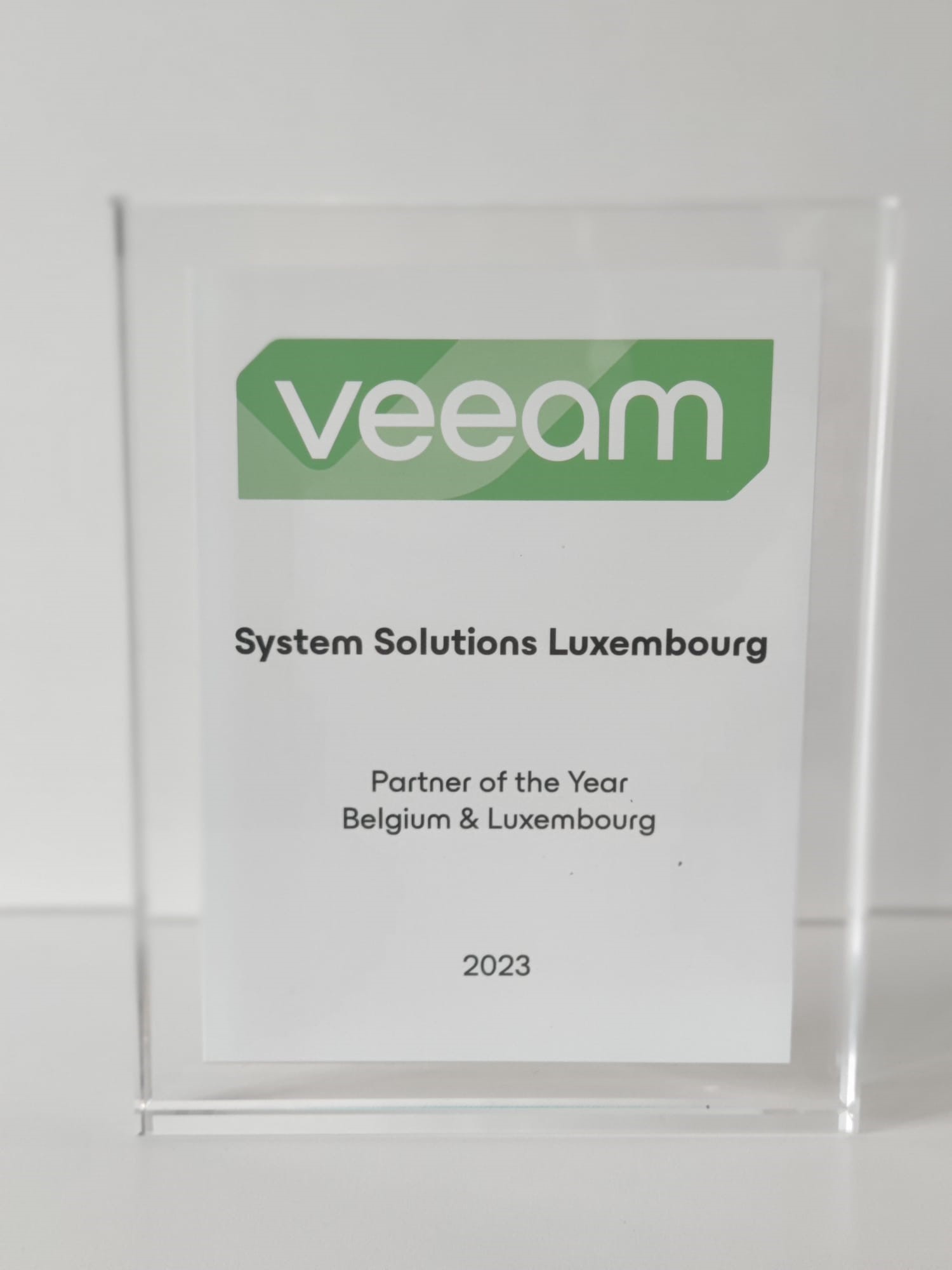 Veeam award